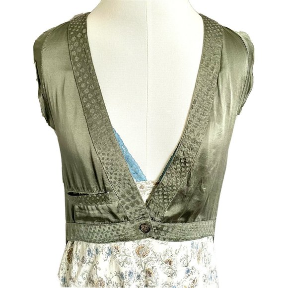 Crossley Italy Silk Hi-Lo Fishtail Vest - XS/S - Picture 2 of 10